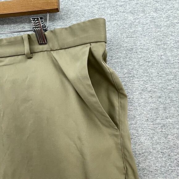 Nike Golf Shorts Mens 40 Khaki Dri Fit 9" Standard Fit Flat Front Chinos Outdoor - Picture 5 of 12